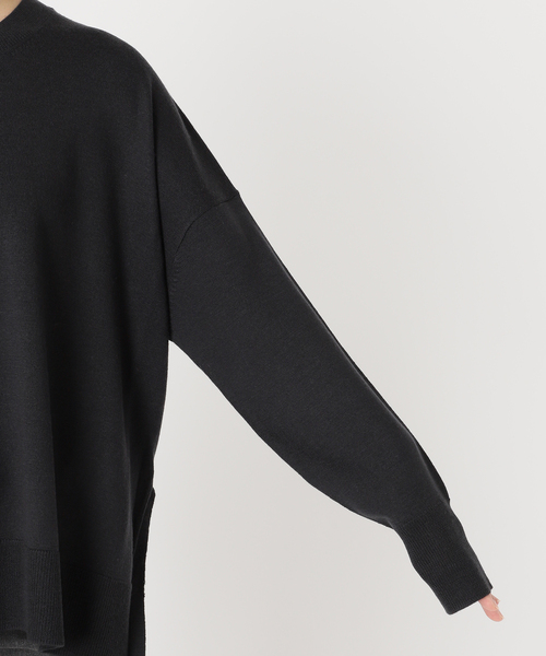 【2025AW】relume BiellaYarnワイドクルーネックニット JOURNAL STANDARD relume（ジャーナルスタンダード レリューム