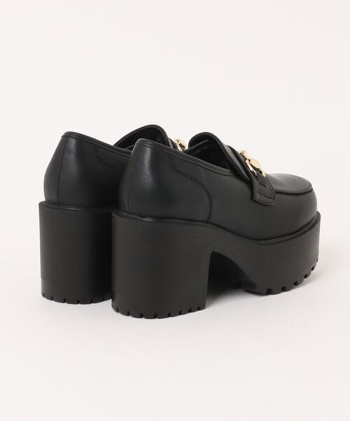 YOSUKE（ヨースケ） パンプス 「YOSUKE」厚底ビットローファーパンプス