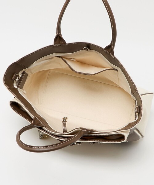 トートバッグ 「OSOI」TOTE BROCLE CVS バッグ レディース : ZOZOTOWN