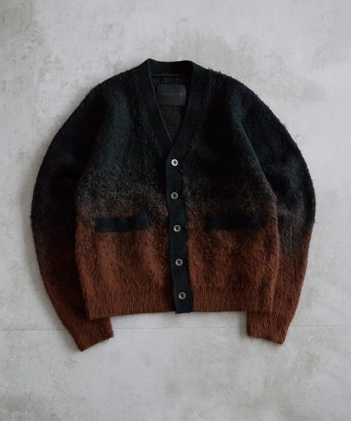 ANDER HUNK カーディガン Metal button Gradation Cardigan