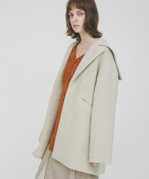 LAATO（ラート） コート アウター sailor collar coat レディース
