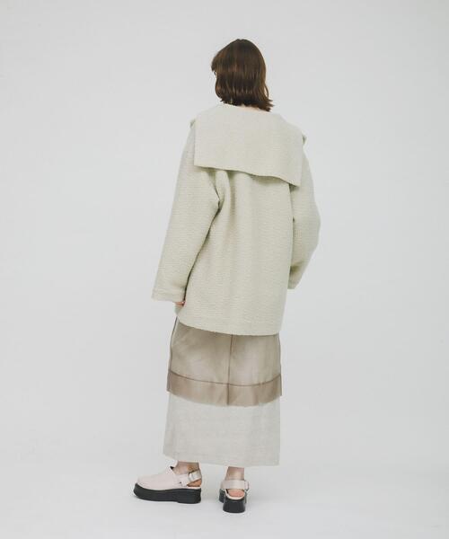 LAATO（ラート） コート アウター sailor collar coat レディース