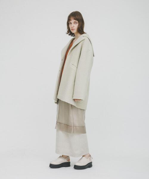 【専用】LAATO セーラーオーバーコート イエロー LAATO（ラート） コート アウター sailor collar coat レディース