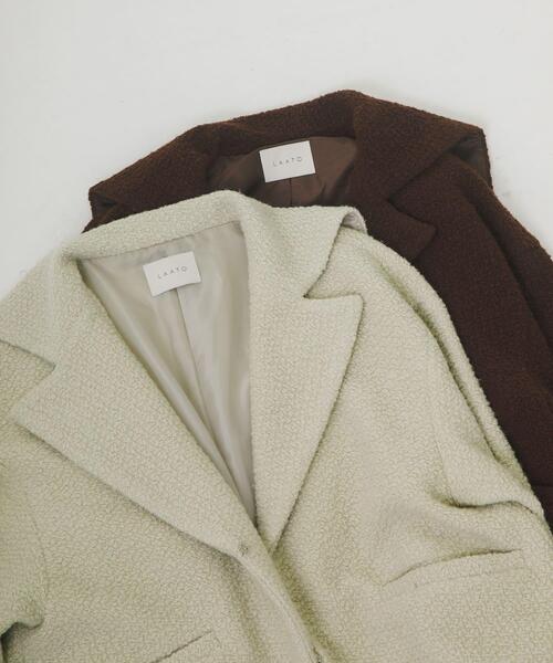 LAATO（ラート） コート アウター sailor collar coat レディース