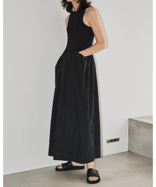 todayful ブロッキング　専用 TODAYFUL 「TODAYFUL」 ドッキングワンピース 38inch ブラック