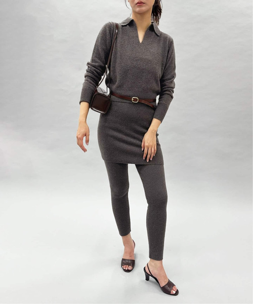 新品未使用タグ付き EDIT.FOR LULU カシミヤ レギンス EDIT. FOR LULU（エディットフォールル） スラックス パンツ カシミヤ