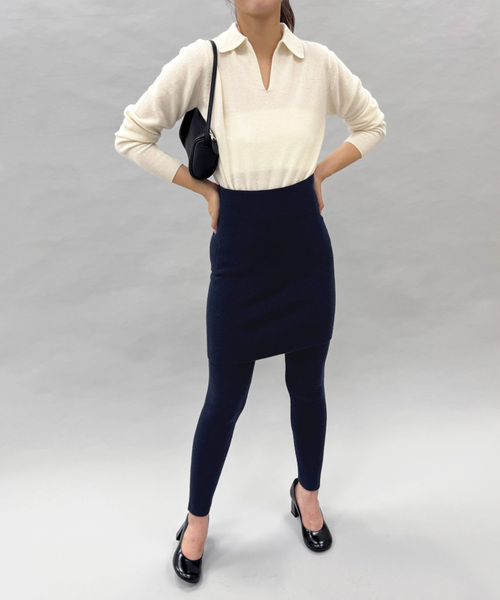 EDIT. FOR LULU（エディットフォールル） スラックス パンツ カシミヤ