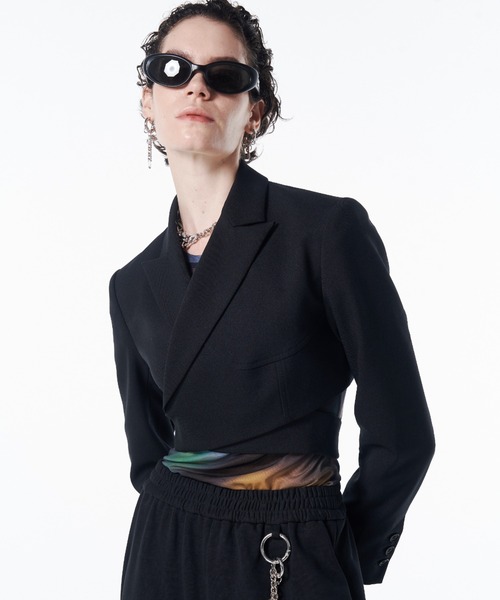 【未使用品】JOSEMOON WAISTCONSCIOUS OVERJACKET JOSE MOON（ジョゼムーン）の「WAIST CONSCIOUS OVER JACKET/ウエスト