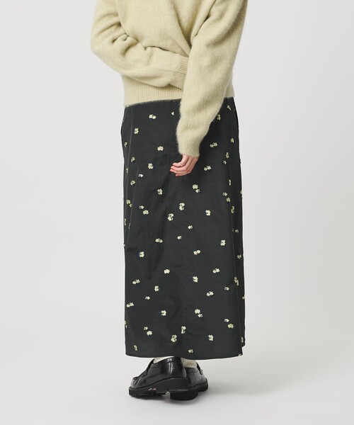 BEAUTY＆YOUTH UNITED ARROWS スカート フラワージャガード スカート