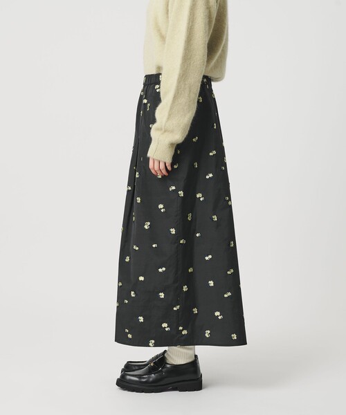 BEAUTY＆YOUTH UNITED ARROWS スカート フラワージャガード スカート