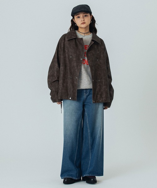 ROSE BUD（ローズバッド） コート アウター LEATHER LIKE JACKET