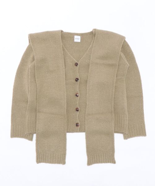 「Isn't She?」 長袖ニット FREE グリーン レディース_画像4