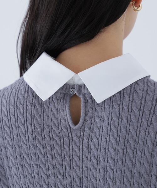 NATURAL BEAUTY BASIC（ナチュラルビューティーベーシック） ニット