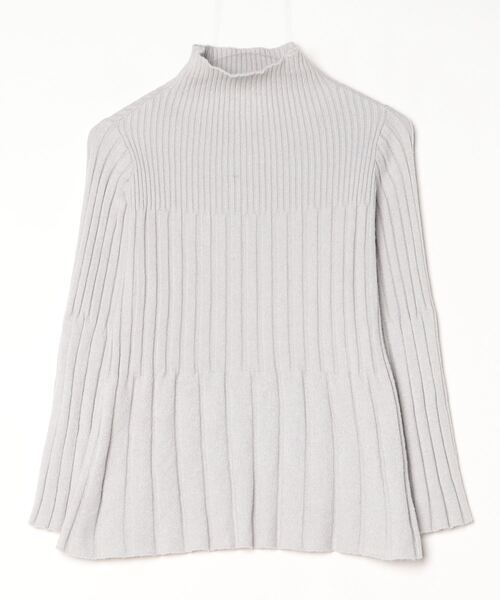 「nitca」 長袖ニット FREE グレー レディース_画像2