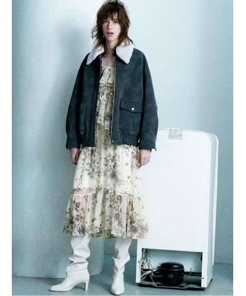 SNIDEL（スナイデル） ブーツ ルーズロングブーツ レディース