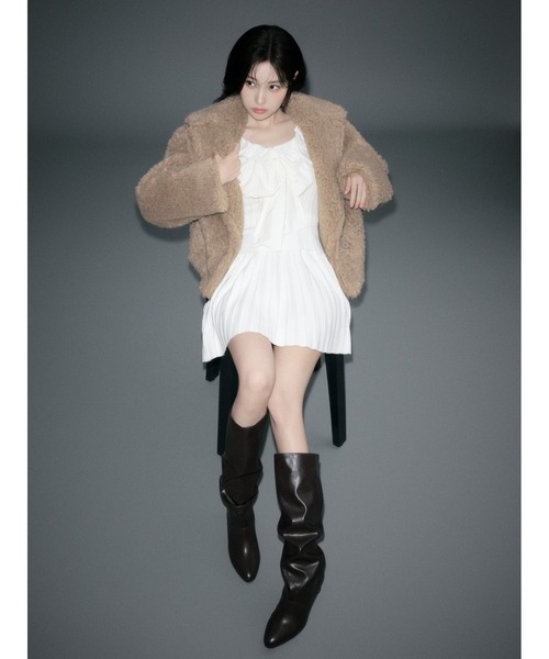 SNIDEL（スナイデル） ブーツ ルーズロングブーツ レディース