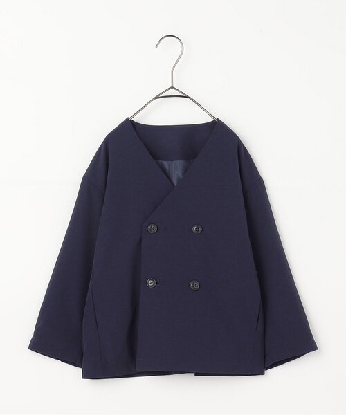 フォーマル 発表会 卒園式 入学式 ノーカラーダブルジャケット_ジュニア対応 キッズ 子供服 男の子 女の子 | p.premier | 04