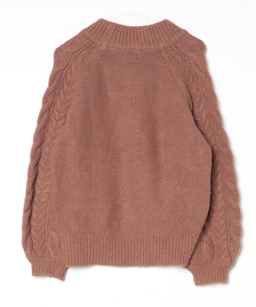 「INGNI」 長袖ニット M ブラウン レディース_画像2