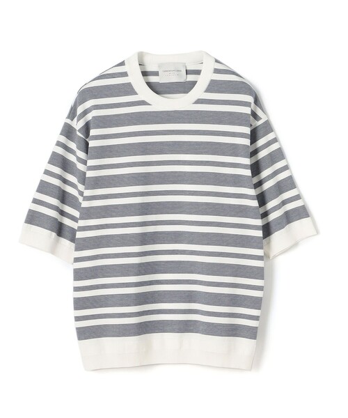 トゥモローランド .B 24SS Knit ニット カットソー 半袖 F 白 TOMORROWLAND（トゥモローランド） 半袖ニット S ホワイト系その他