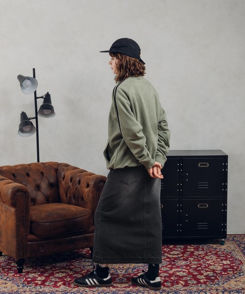 「MUHET」 ブルゾン MEDIUM インディゴブルー レディース_画像2