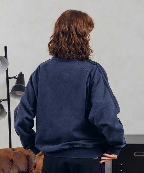 「MUHET」 ブルゾン MEDIUM インディゴブルー レディース_画像4