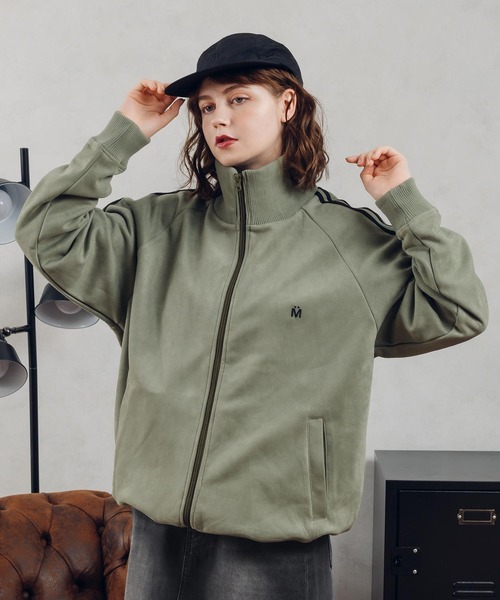 「MUHET」 ブルゾン MEDIUM インディゴブルー レディース_画像8