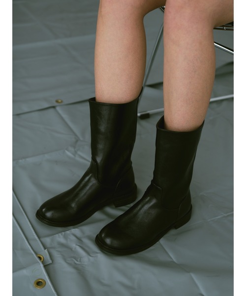「un/neu」 ショートブーツ SMALL ブラック レディース_画像3