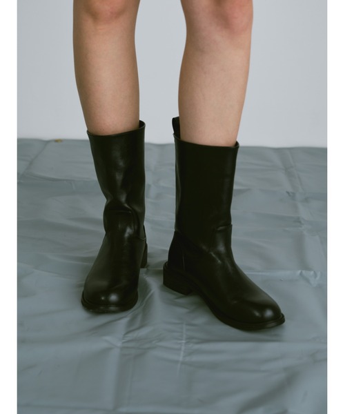 「un/neu」 ショートブーツ SMALL ブラック レディース_画像7