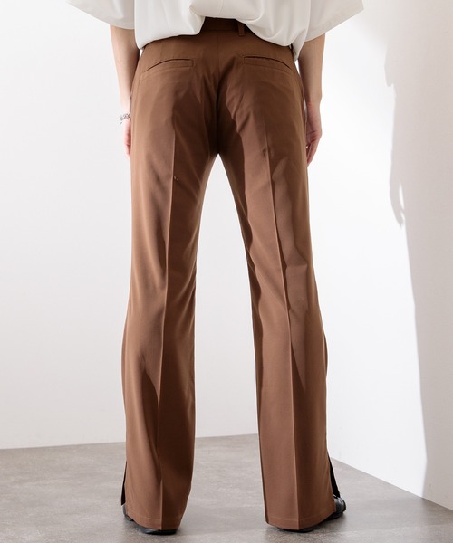 「Adoon plain」 パンツ SMALL ライトグリーン メンズ_画像2