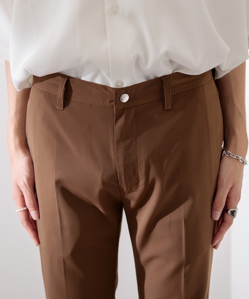 「Adoon plain」 パンツ SMALL ライトグリーン メンズ_画像6