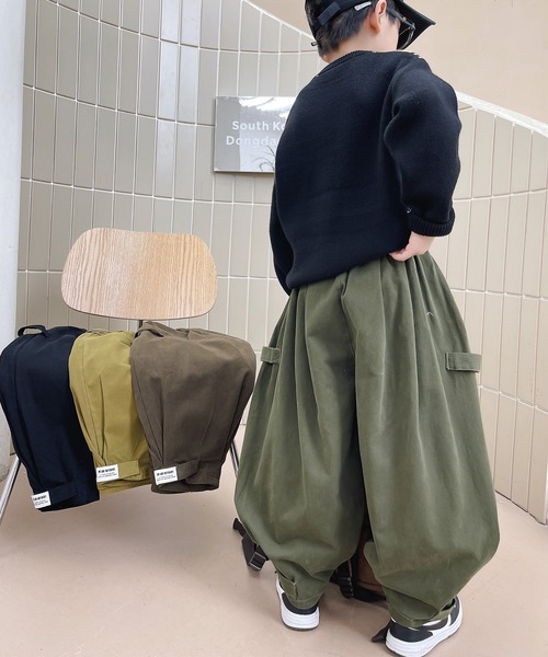 「aimoha」 「KIDS」チノパンツ 150 チョコ キッズ_画像6