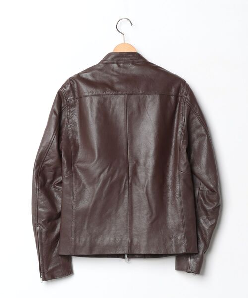 BEAUTY＆YOUTH UNITED ARROWS レザーブルゾン SMALL ブラウン メンズ