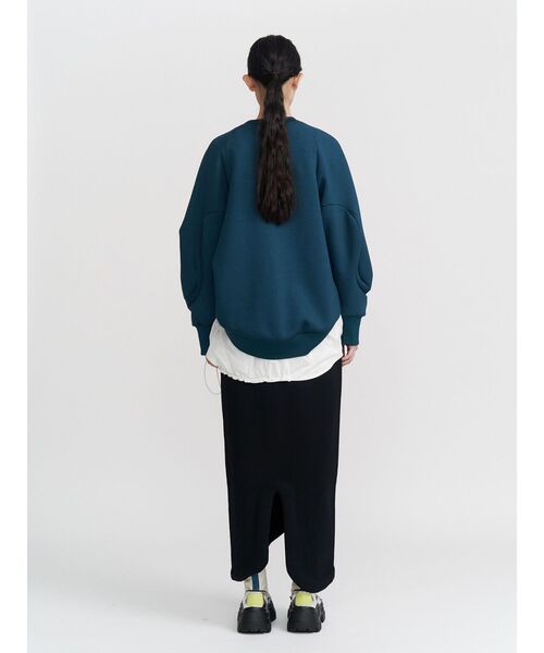 UN3D.（アンスリード） tシャツ WAVE TUCK JERSEY TOP / ウェーブ