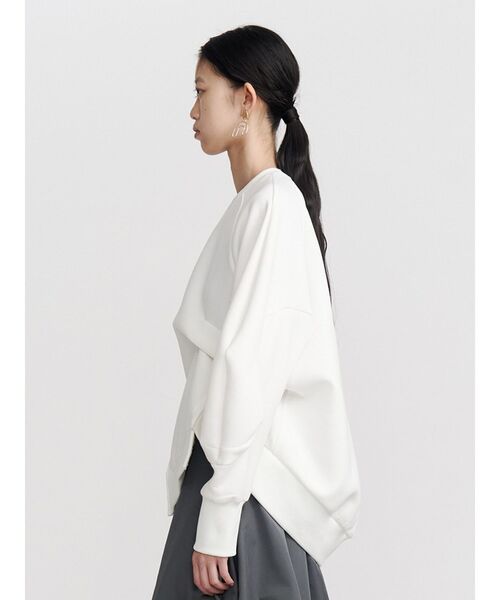 UN3D.（アンスリード） tシャツ WAVE TUCK JERSEY TOP / ウェーブ