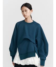 UN3D.（アンスリード） tシャツ WAVE TUCK JERSEY TOP / ウェーブ