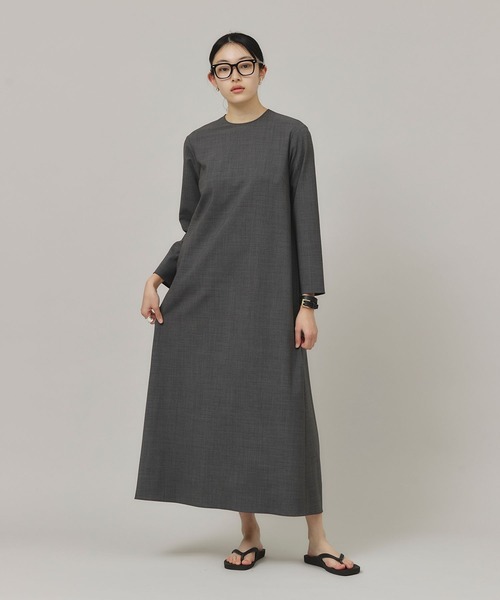 Curensology（カレンソロジー） 長袖ワンピース FREE グレー
