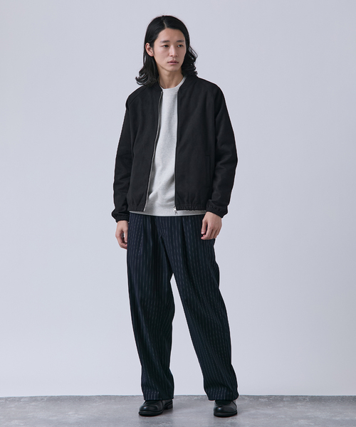 B.C STOCK（ベーセーストック） ブルゾン アウター ヴィーガンスエード