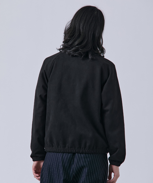 B.C STOCK（ベーセーストック） ブルゾン アウター ヴィーガンスエード