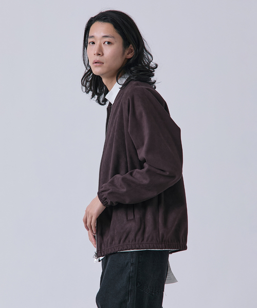 B.C STOCK（ベーセーストック） ブルゾン アウター ヴィーガンスエード