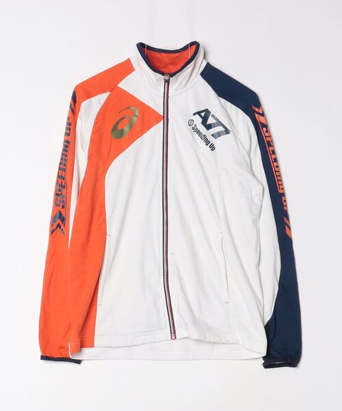 非売品　未使用　ASICS　第19回アジア競技大会　日本代表　ジャージ上　M ASICS（アシックス） ジャージブルゾン M ホワイト メンズ : ZOZOTOWN