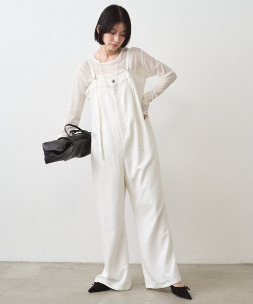 Loungedress（ラウンジドレス） サロペット オーバーオール フルイド 