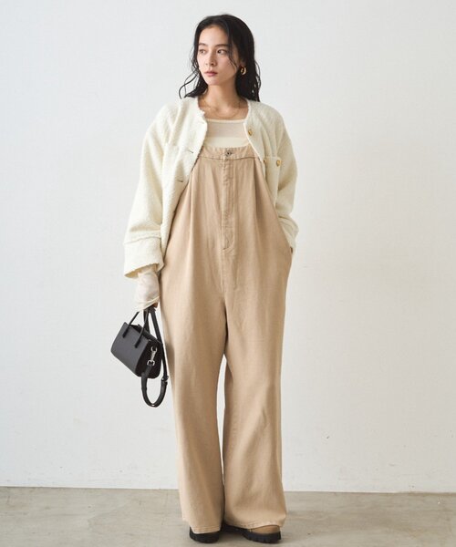 Loungedress（ラウンジドレス） サロペット オーバーオール フルイド