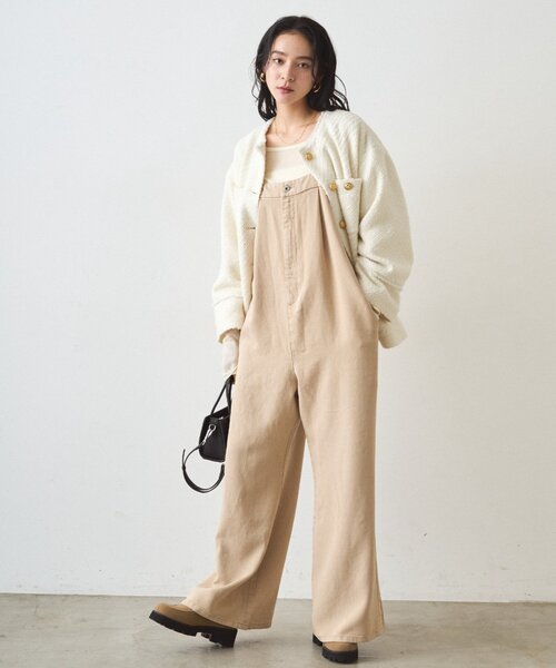 Loungedress（ラウンジドレス） サロペット オーバーオール フルイド