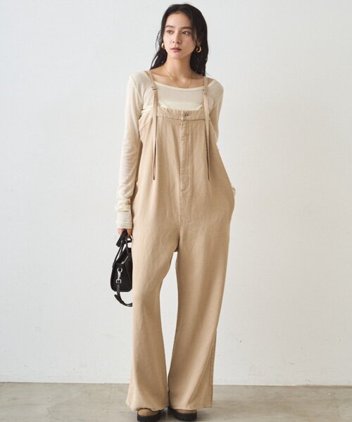 Loungedress（ラウンジドレス） サロペット オーバーオール フルイド
