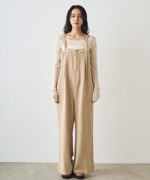 Loungedress（ラウンジドレス） サロペット オーバーオール フルイド