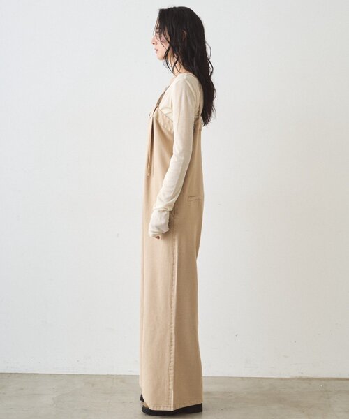 Loungedress（ラウンジドレス） サロペット オーバーオール フルイド