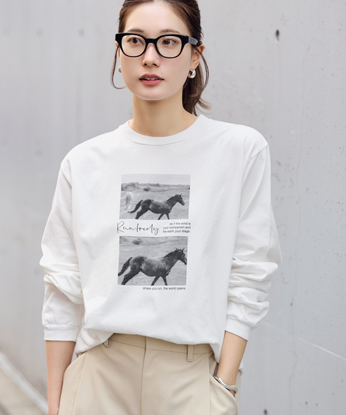 未使用　フレームワーク　Tシャツ FRAMeWORK（フレームワーク） tシャツ ウェットオゾン加工L/Tee