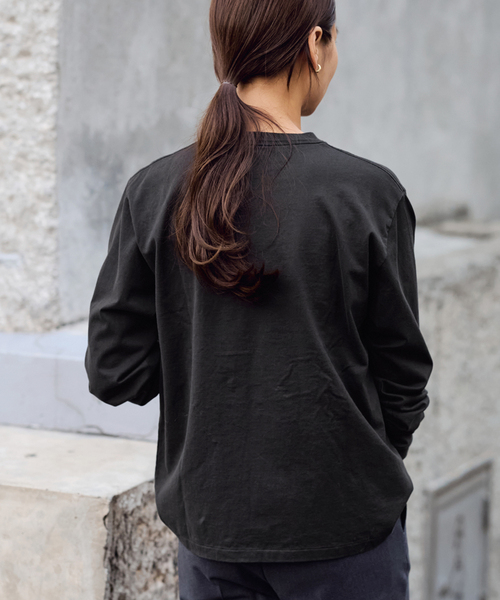 FRAMeWORK（フレームワーク） tシャツ ホースフォトロングTシャツ