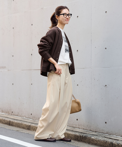 FRAMeWORK（フレームワーク） tシャツ ホースフォトロングTシャツ