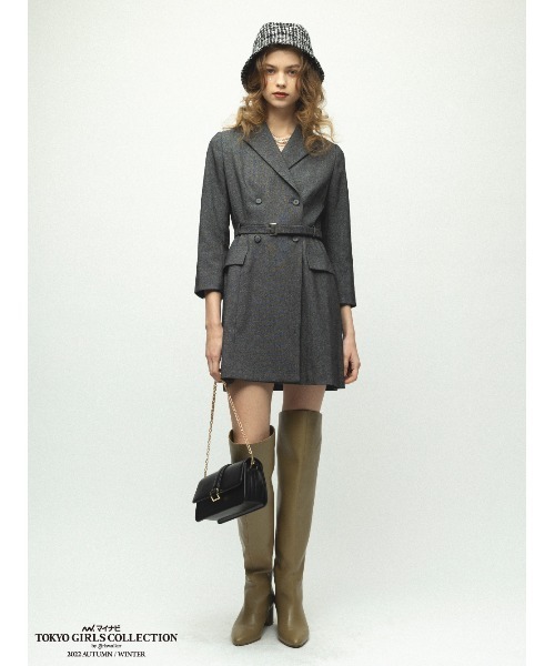 極美品】snidel スナイデル ブラック ロングブーツ レザー サイド